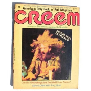 Vintage Creem Magazine May 1973 - Jethro Tull In Vietnam